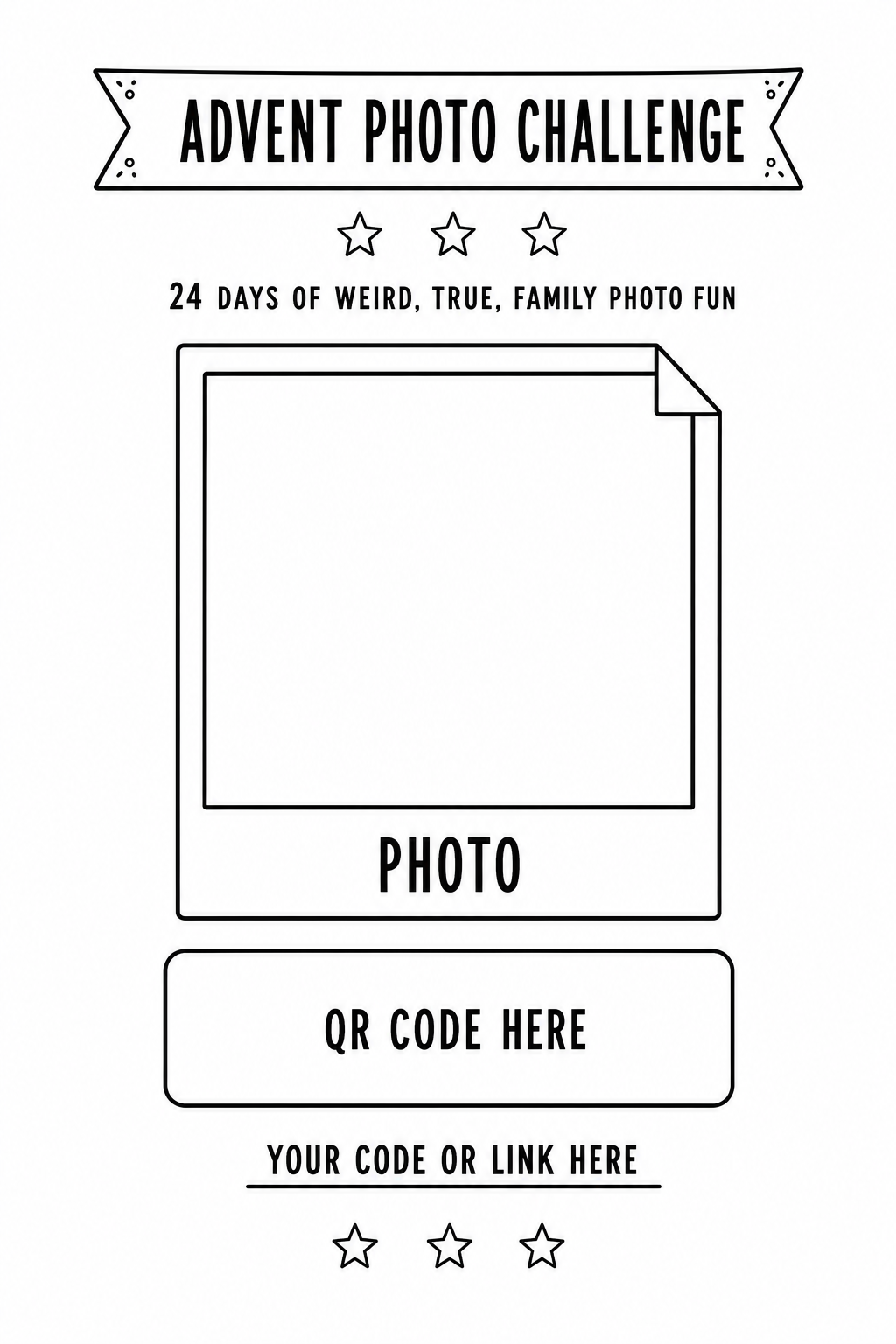 Advent Photo Challenge bonus cover